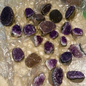 amethyst clusters